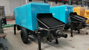 Pompe à béton portable <span class=keywords><strong>LOVO</strong></span>, petite, diesel/électrique, avec moteur et pièces détachées d'origine Schwing - Product Image 5