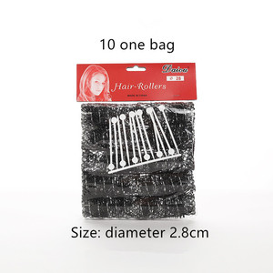 Vente en gros <span class=keywords><strong>de</strong></span> filets bigoudis bigoudis outils <span class=keywords><strong>de</strong></span> modelage personnalisation outils <span class=keywords><strong>de</strong></span> coiffure bigoudi noir filets faits - Product Image 6