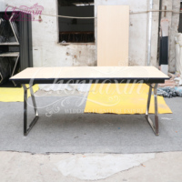 Meubles de bureau sur mesure, table de conférence pliante moderne, tables rectangulaires de luxe pour les mariages et les banquets, tables pour les événements festifs
