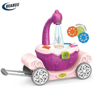 Ensemble de jeu de beauté à la mode, jouet avec planche à <span class=keywords><strong>dessin</strong></span>, Kit de <span class=keywords><strong>projecteur</strong></span>, jouet de maquillage, produits de beauté pour filles - Product Image 1