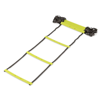 Sangles en nylon Échelle d'agilité pliante pour le football Échelles d'entraînement de vitesse en caoutchouc TPE Escaliers pour le développement des joueurs de football