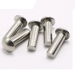 Bán Buôn Thép Không Gỉ 316 430 <span class=keywords><strong>SS</strong></span> <span class=keywords><strong>304</strong></span> Đầu Tròn Hoặc Turss Đầu Đinh Tán Rắn - Product Image 5