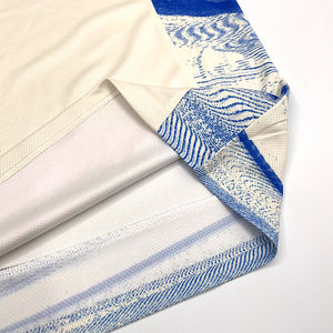 Op Maat Gemaakte 100% Katoenen Sublimatie Bedrukt Unisex Retro Voetbalshirt - Product Image 5