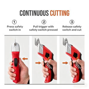 Electric Scissors 3.6V Battery Operated Multi-Purpose <b>Cutting</b> <b>Tool</b> For Fabric Leather Paperboard - Product Image 4
