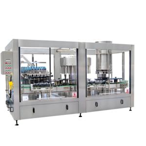 3-In-1 Automatische Drankvul-En Bottelmachine Voor Wijnwhisky Wodka Bierfrisdrank Productielijn - Product Image 1