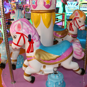 Carrusel de Caballos para Niños, Atracción de Parque de Diversiones, Equipo de Entretenimiento para Carnaval, del Fabricante Más Popular, en Venta - Product Image 3