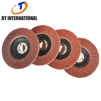 Disques à lamelles en céramique de qualité supérieure Dongtai Abrasive Tools, grain P40 P60 P80, support en fibre de verre, disque abrasif OEM ODM OBM