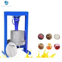 Presse-agrumes manuel automatique en acier inoxydable de qualité supérieure pour huile de graines noires pressée à froid / Machine d'extraction d'huile à froid
