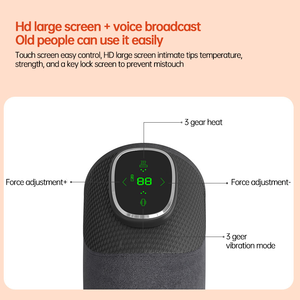 Masseur électrique chauffant pour les genoux rechargeable personnalisé SHOmfrs, thérapie pour les jambes froides, attelle avec massage chauffant électrique - Product Image 6