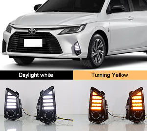 สำหรับรถยนต์โตโยต้า ยาริส แอทวี วีออส ปี 2021 2022 2023 อุปกรณ์ตกแต่งไฟรถยนต์ ไฟ LED ไฟเดย์ไลท์ ไฟเลี้ยว ไฟตัดหมอก - Product Image 2