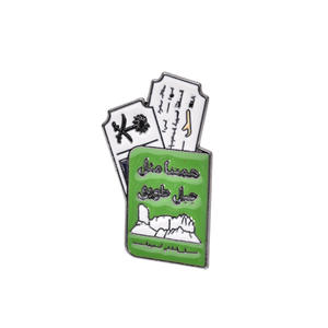 Épingles adhésives personnalisées en usine, badges en métal 3M, autocollants métalliques personnalisés en émail dur ou souple pour coques de téléphone - Product Image 4