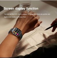 Reloj Inteligente ERON AMOLED U17 con Pantalla Curva Ultrafina de 1.85 Pulgadas, Resistente al Agua IP68, Llamadas por Bluetooth, Frecuencia Cardíaca, Oxígeno en Sangre