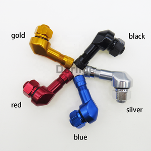 Tige de <span class=keywords><strong>valve</strong></span> de pneu de <span class=keywords><strong>moto</strong></span> en aluminium 8.3mm Noir 8.3mm <span class=keywords><strong>Valve</strong></span> d'angle à 90 degrés - Product Image 5