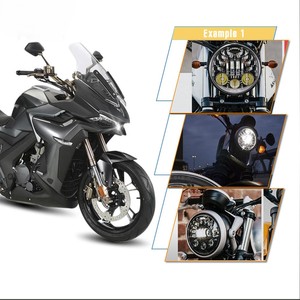 Accesorios para Motocicletas JHS H4, Faro Delantero para Motocicleta Todoterreno, Accesorios para <span class=keywords><strong>Moto</strong></span>, Faro Delantero para <span class=keywords><strong>Harley</strong></span> <span class=keywords><strong>Davidson</strong></span> - Product Image 6