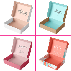 Fabricación en Fábrica de Cajas de Cartón Corrugado para Envíos Personalizadas con Logotipo, Caja de Cartón Negra para Envíos - Product Image 5