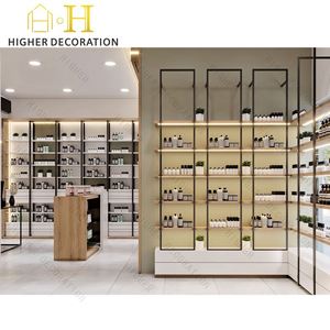 Vitrine LED pour Soins Capillaires, Meuble Commercial pour Magasin Cosmétique, Présentoir sur Pied pour <span class=keywords><strong>Pharmacie</strong></span>, Comptoir d'Exposition pour Droguerie - Product Image 3