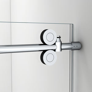 モダンなバスルームシンプルシャワーガラスキャビンバスポータブルスチームハンドルガラスドアプルハンドスライディングシャワールーム - Product Image 4