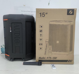 Altavoz inalámbrico de audio con batería de energía de, reproductor de audio de karaoke de sonido súper bueno con micrófono inalámbrico - Product Image 2