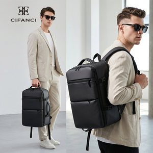 Mochila <span class=keywords><strong>de</strong></span> <span class=keywords><strong>Viaje</strong></span> <span class=keywords><strong>de</strong></span> Gran Capacidad <span class=keywords><strong>para</strong></span> <span class=keywords><strong>Hombre</strong></span>, Morral <span class=keywords><strong>de</strong></span> Negocios Impermeable con Almacenamiento en Capas <span class=keywords><strong>para</strong></span> Desplazamientos Diarios, Trabajo y Viajes <span class=keywords><strong>de</strong></span> una Noche - Product Image 1