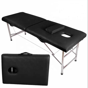 Lit de massage en acier inoxydable au design moderne et durable, meuble pliable facile à transporter pour <span class=keywords><strong>salon</strong></span> de beauté, lit à cils - Product Image 1