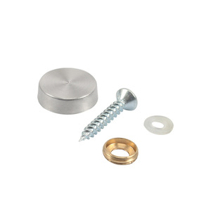 304 Stainless Steel Decorative Cap Nails Round Brushed Finish For <b>Mirror</b> And Acrylic Glass Fixing JD-16 - Product Image 1