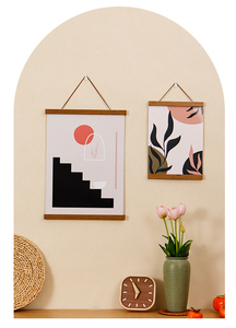 Tự Làm Lắp Ráp Gỗ Từ Gỗ Áp phích Móc Áo Treo Bằng Gỗ Hình Ảnh Hình Ảnh Khung Tường Trang Trí Nội Thất Khung - Product Image 4