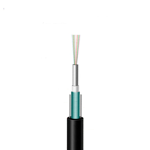 Cable de Fibra Óptica Blindado con Cinta de Acero Monomodo GLGW GYXTW para Exteriores, Tubo Central con Doble Alambre de Acero G652D, Resistencia a la Tracción de 1500N - Product Image 2