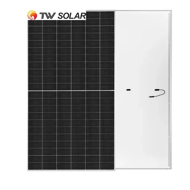 Meilleure façon de monter des panneaux solaires du module monofacial demi-cellule 550w 555w