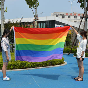 Полиэфирные радужные флаги 3x5 футов 90x150 см - Product Image 2