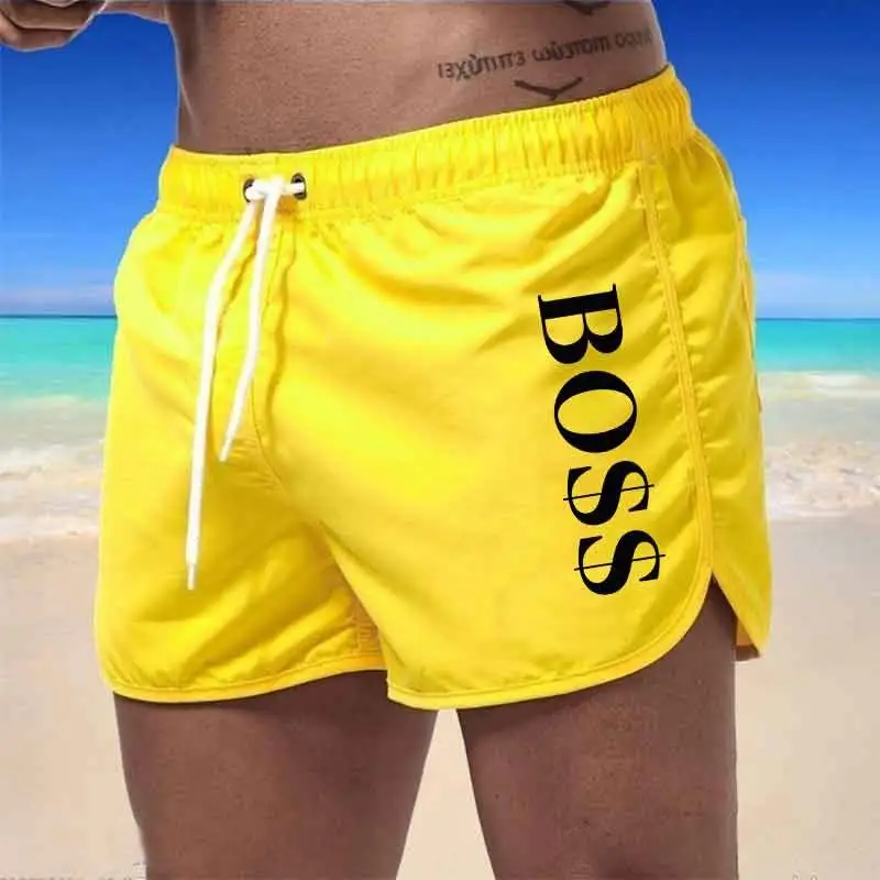 กางเกงขาสั้นเดินชายหาดสำหรับผู้ชาย,กางเกงขาสั้นเล่นเซิร์ฟแบบลำลองกางเกงขาสั้นสำหรับผู้ชาย