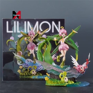 <span class=keywords><strong>Digimon</strong></span> Lilimon Lilymon Digital Monster Crybaby Tanemon figura modelo en caja coleccionable Anime juguete decoración de escritorio - Product Image 6