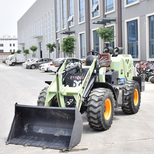 Mini Wheel Small Front Compact With Bucket High Efficiency for Farm Garden Construction - Product Image 1
