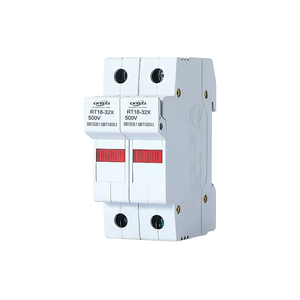 Hình trụ đồng cầu chì chủ cơ sở RT18-32 (x) 32A ac690v Din Rail gắn 10x38mm 1P-4P 100kA phá vỡ Công suất điện cầu chì - Product Image 3