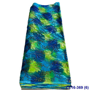 Velours de soie soudanais Toob et Soie <span class=keywords><strong>Direat</strong></span> Mgarbasar 3,5 m avec dentelle et garniture en dentelle - Product Image 6