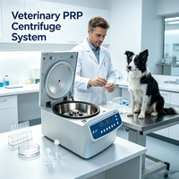 Centrífuga para Procesamiento de Sangre Animal, Modo PRP Preinstalado, Veterinaria