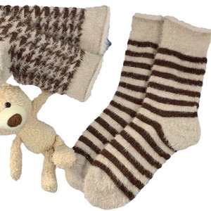 Calcetines de Felpa de Visón para Mujer, Calcetines Gruesos de Invierno, Estilo Retro, Absorbentes de Sudor, Calcetines para Estar en Casa - Product Image 5
