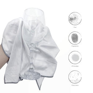 Paño de limpieza de microfibra de alta calidad, paño de limpieza de copa de vino, toalla de limpieza de vidrio - Product Image 1