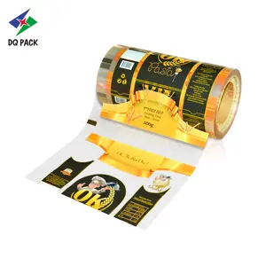 DQ PACK Custom Printed BOPP Lamination Pasta Spaghetti Food Roll Film