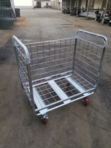 स्विस 5 पीसी पहियों के साथ भारी शुल्क कार्गो ट्रॉली - Product Image 2