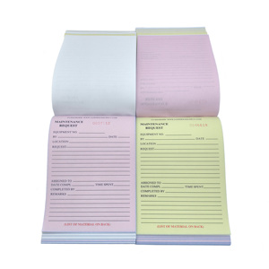 Carnets de commandes personnalisés, Carnets de factures autocopiantes 2/3 feuillets pour entreprises, Carnets de reçus avec couverture en carton - Product Image 4