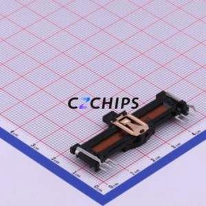 Resistencia Ajustable/Potenciómetro RS30H121A00B, Componente de Orificio Pasante (THT), Resistencia de 10kOhm, 20%, 10V, 100mW - Product Image 2