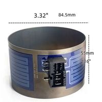 Le serpentin de chauffage à couche mince convient aux accessoires de chauffage de pompe à eau de pompe de circulation de chauffage de lave-vaisselle Siemens
