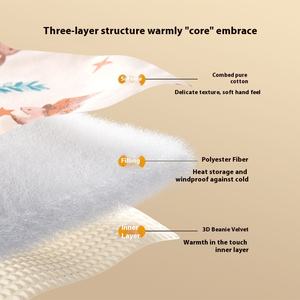 Couverture chaude pour bébé 90*90, douce et confortable, pour l'hiver, emmaillotement pour nouveau-né, vente chaude, couverture de bébé amusante à motifs de dessins animés - Product Image 5