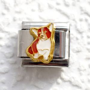 Nueva Pulsera Modular de Acero Inoxidable Estilo Italiano con Diamantes y Cadena Chapada en Oro Serie Puppy para Aniversario - Product Image 5