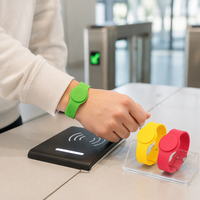 Nouveaux modèles 2026 – Bracelet en silicone RFID QR NFC N213/N215/N216, écologique, réglable et étanche