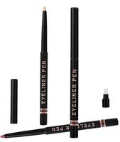 Crayon Eyeliner Gel, Stylo Eyeliner Coloré, Résistant à l'Eau, Pigmenté, Anti-Bavures, Anti-Transfert, Longue Tenue, Sans Logo