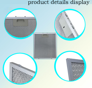 Venta Directa de Fábrica SMS SMS-085 <span class=keywords><strong>Filtro</strong></span> Cuadrado de Malla de Aluminio para Grasa, Accesorio para Campanas Extractoras Eléctricas de Cocina Comerciales - Product Image 5