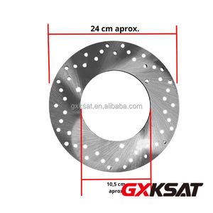 อะไหล่รถจักรยานยนต์ GXKSAT <span class=keywords><strong>จาน</strong></span>เบรกหลังขนาด 240 มม. <span class=keywords><strong>ส</strong></span>ำหรับ YP125 <span class=keywords><strong>XMax</strong></span> 2018-2023 YP300 <span class=keywords><strong>XMAX</strong></span> 2018-2023 B74-F582W-00 - Product Image 4