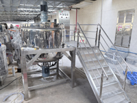 Mélangeur en acier inoxydable, réservoirs de mélange industriels, machine de fabrication de savon liquide, shampooing, détergent