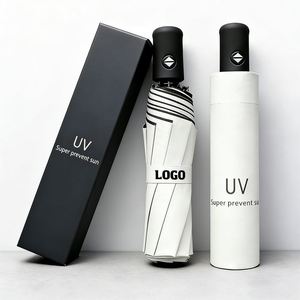 Wholesale Best-selling Sunshade Umbrella <b>Folding</b> Promo Business Gift Custom Logo Umbrella - Product Image 1